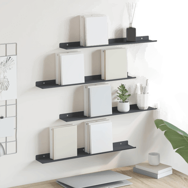 Vidaxl Vegghylle Antrasitt 60 x 9 cm