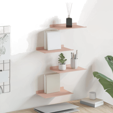 Vidaxl Vegghylle Rosa 30 x 18 cm