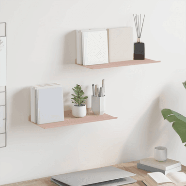 Vidaxl Vegghylle 40 x 18 cm Rosa