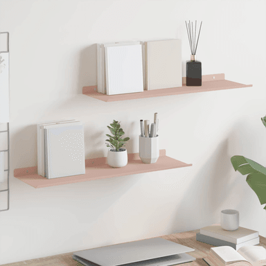 Vidaxl Vegghylle 60 x 18 cm Rosa