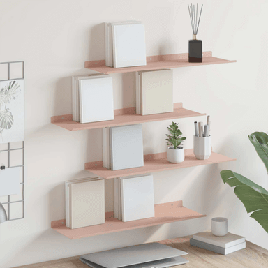 Vidaxl Vegghylle Rosa 60 x 18 cm