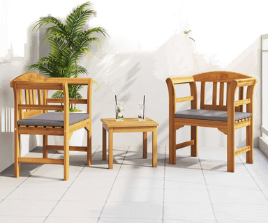 Vidaxl Hage Rose Loungew Set 3 pcs