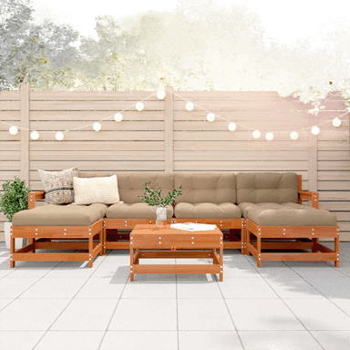 Vidaxl Hage lounge sett 6 pcs