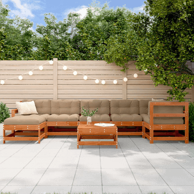 Vidaxl Hage lounge sett 8 pcs