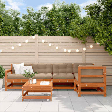 Vidaxl Hage lounge sett 7 pcs