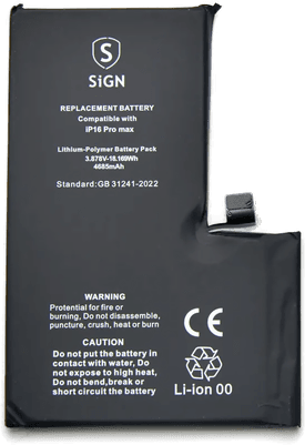 Apple iPhone 16 Pro Max batteri