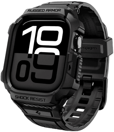 Spigen Rugged Armor Pro 2 Apple Watch 46 mm - Svart