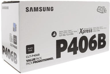 Samsung Tonerkassett CLT-P406B x 2