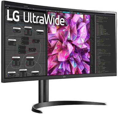 LG 34WQ75C-B 34,1" buet skjerm