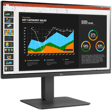 LG 24BR650B-C 24" LED-skjerm