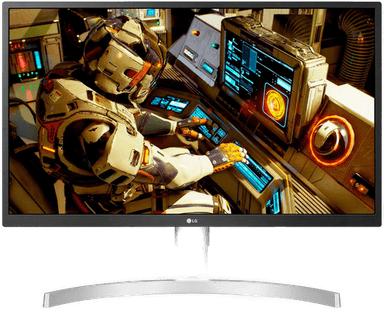 LG 27UL550-W 27" 4K UHD-skjerm