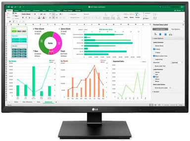 LG 24BN550Y-B 24" LCD-skjerm