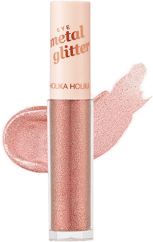 Holika Holika Eye Metal Glitter 09 Peach Crush