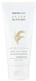 Thank You Farmer Rice Pure Clay Cleanser 150 ml