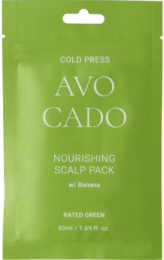 Rated Green Cold Press Avocado Scalp Pack
