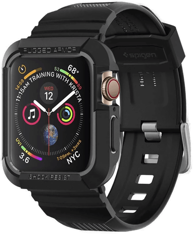 Spigen Rugged Armor Pro 44 mm - Svart