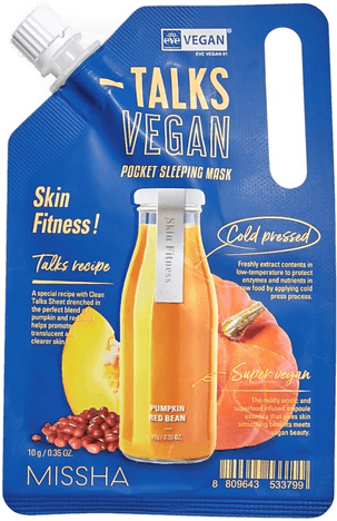 MISSHA Talks Vegan Squeeze Pocket Sleeping Mask