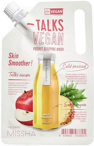 MISSHA Talks Vegan Squeeze Pocket Sleeping Mask