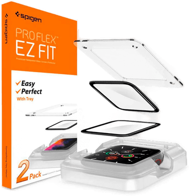 Spigen ProFlex EZ Fit Apple Watch 44mm 2-pack