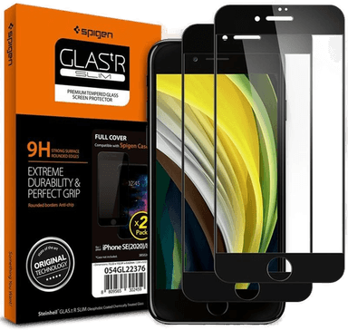 Spigen GLAS.tR Slim Full Cover 2-pakning