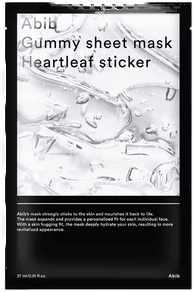 Abib Gummy Sheet Mask Heartleaf