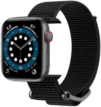 Spigen DuraPro Flex - svart - Apple Watch 49mm/46mm/45mm/44mm/42mm