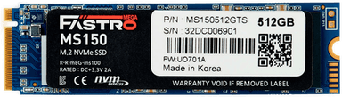 Megafastro MS150 SSD 512GB