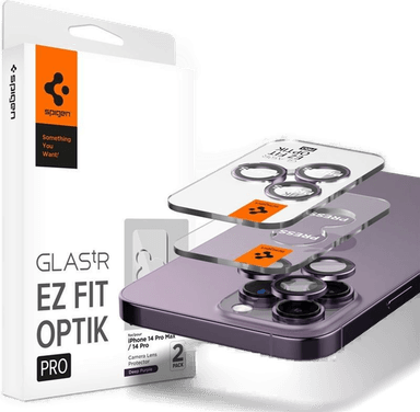 Spigen Glass EZ Fit Optik Pro - deep purple