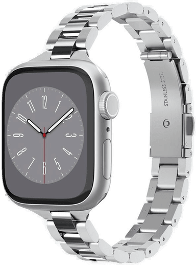 Spigen Modern Fit 316L Reim - Sølv - Apple Watch 41/40/38mm