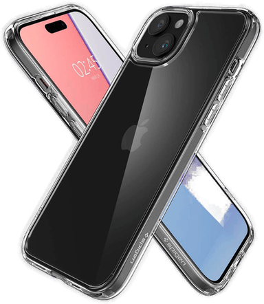 Spigen Crystal Hybrid iPhone 15 Plus Deksel