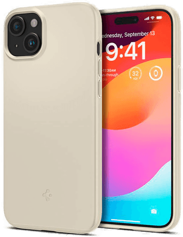 Spigen Thin Fit iPhone 15 Plus Mute Beige