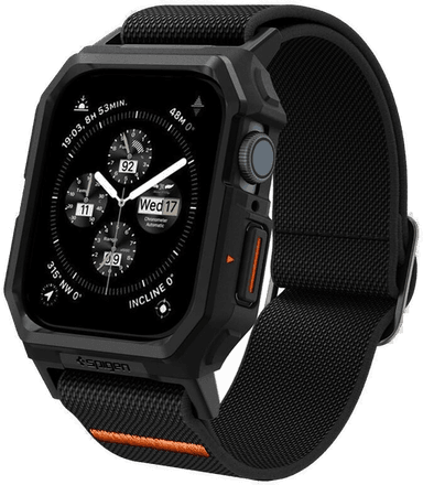 Spigen Lite Fit Pro Reim - Matt Sort 44/45mm