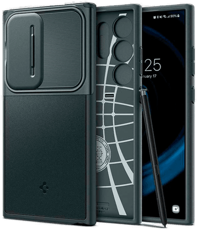 Spigen Optik Armor - Abyss Green - Samsung Galaxy S24 Ultra