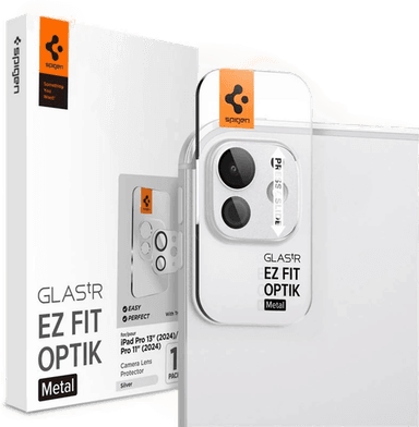 Spigen Glas.tR EZ Fit Optik Pro - Sølv