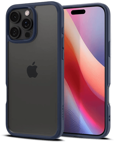 Spigen Ultra Hybrid iPhone 16 Pro - Navy Blue