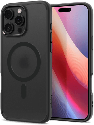 Spigen Ultra Hybrid MagSafe - Frostet Svart - iPhone 16 Pro