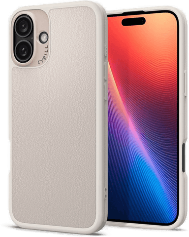 Spigen Cyrill deksel iPhone 16 MagSafe Cream