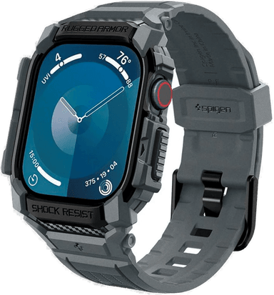 Spigen Rugged Armor Pro - Grå - Apple Watch 46mm