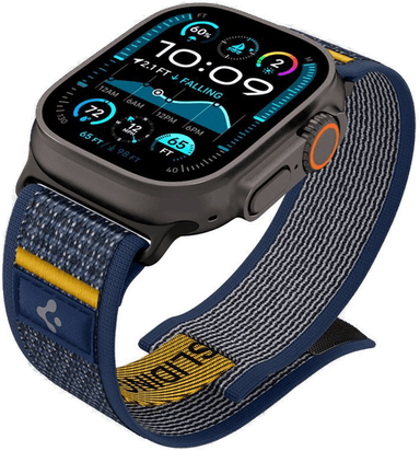 Spigen Athlex Air Reim - Mørkeblå 49mm