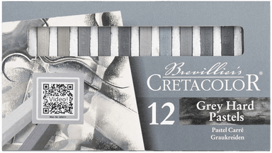 Cretacolor Pastellkritt Harde Gråtoner