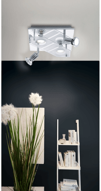 Eglo Cabo 1 Ceiling Lamp 4L Chrome