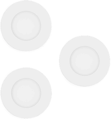 Eglo Connect Fueva-Z Smart LED-innfellingslampe 3 stk