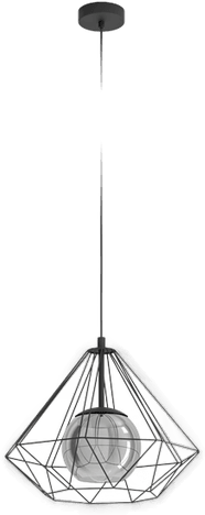 Eglo Vernham pendant black
