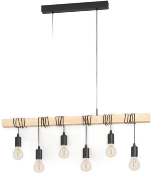 Eglo Townshend pendellampe, svart