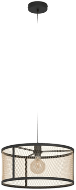 Eglo Dellow pendant black/brass