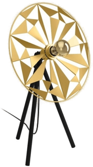 Eglo Castanuelo table lamp black/gold