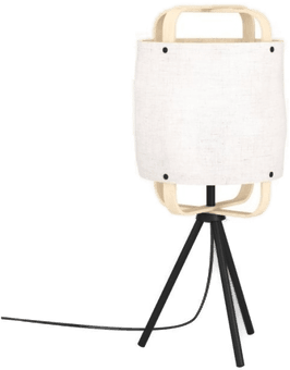 Eglo Surfleet bordlampe hvit/bambus