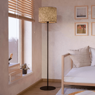 Eglo Butterburn gulvlampe 162 cm beige/grønn