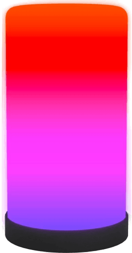 Eglo Cylinder bordlampe med farget lys