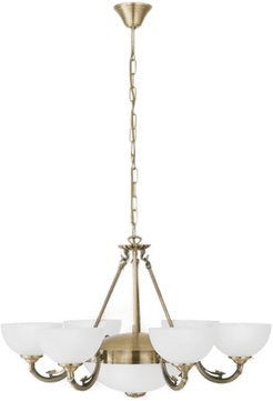 Eglo Savoy Lysekrone 6+2L